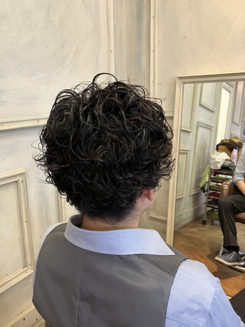 結婚式メンズヘアセット